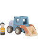 Camion Pelleteuse en bois "Bleu" (18  mois et +)