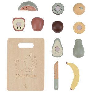 Fruits à découper en bois (2 ans et +) Little Dutch