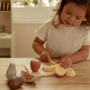 Fruits à découper en bois (2 ans et +) Little Dutch