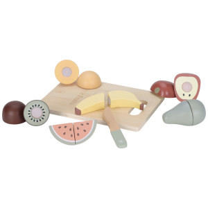Fruits à découper en bois (2 ans et +) Little Dutch