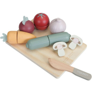 Légumes à découper en bois (2 ans et +) Little Dutch