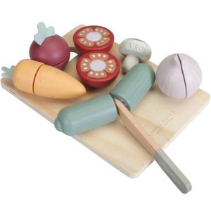 Légumes à découper en bois (2 ans et +) Little Dutch