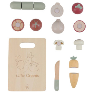 Légumes à découper en bois (2 ans et +) Little Dutch