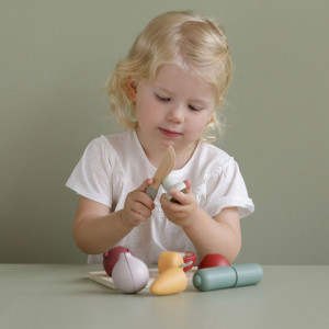 Légumes à découper en bois (2 ans et +) Little Dutch