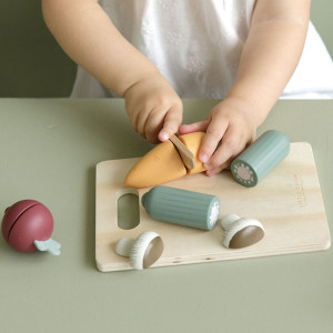 Légumes à découper en bois (2 ans et +) Little Dutch