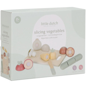 Légumes à découper en bois (2 ans et +) Little Dutch