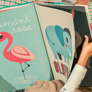 Livre géant imagier "Animaux Edition Collector" (1-5 ans) d'Ingela P. Arrhenuis Marcel & Joachim