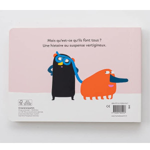 Livre bébé en carton "Mais ils font quoi ?" (1-4 ans)  de Charly Delwart et Elo Marcel & Joachim