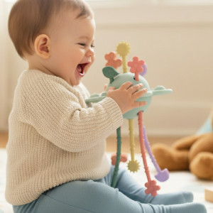 Jouet sensoriel en silicone "Jardin Multicolor" (10 mois et +) Little L