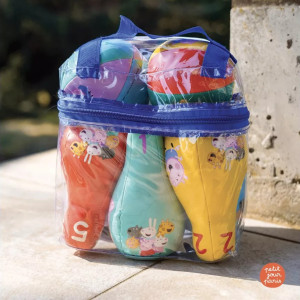 Jeu de quilles bébé "Peppa Pig" (1 an et +) Maison Petit Jour