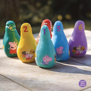 Jeu de quilles bébé "Peppa Pig" (1 an et +) Maison Petit Jour