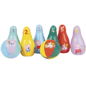 Jeu de quilles bébé "Peppa Pig" (1 an et +) Maison Petit Jour