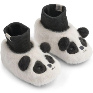 Chaussons bébé en peluche Beth "Panda" Liewood