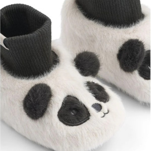 Chaussons bébé en peluche Beth "Panda" Liewood