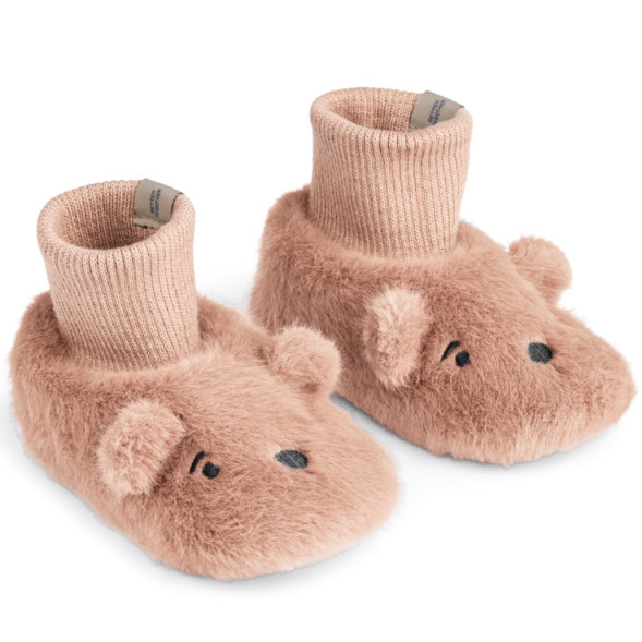 Chaussons enfant en peluche Beth "Ours Tuscany"
