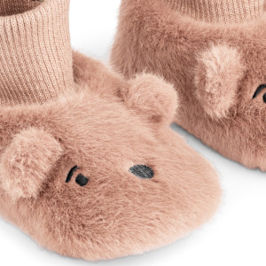 Chaussons enfant en peluche Beth "Ours Tuscany" Liewood