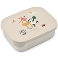 Boîte Lunchbox en inox et silicone Arthur "Around the World"
