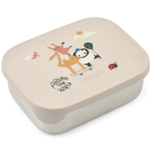 Boîte Lunchbox en inox et silicone Arthur "Panda" Liewood