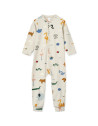 Pyjama bébé sans pieds en coton bio Birk "Around the World"