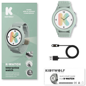 Montre connectée enfant K-WATCH "Vert" K-WATCH (8 ans et +) Kidywolf
