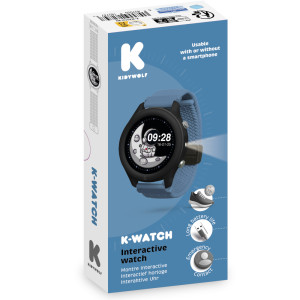 Montre connectée enfant K-WATCH "Bleu" K-WATCH (8 ans et +) Kidywolf