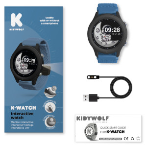 Montre connectée enfant K-WATCH "Bleu" K-WATCH (8 ans et +) Kidywolf