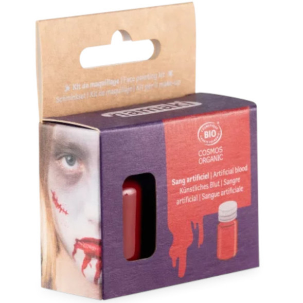 Kit de sang artificiel BIO + éponge Effets Spéciaux