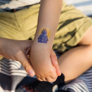 Tatouages temporaires enfant "Mondes des Horreurs"