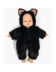 Babies - Combinaison P'tit chat "Noir" pour poupée Babies