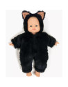 Babies - Combinaison P'tit chat "Noir" pour poupée Babies