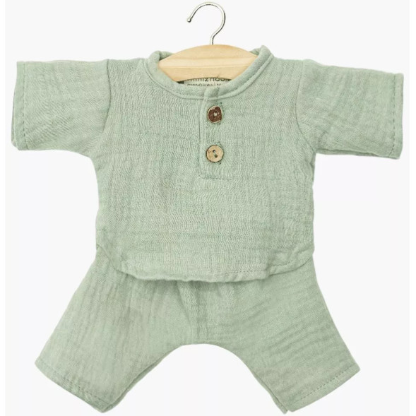 Babies - Ensemble Andrea "Vert de Gris" pour poupée Babies