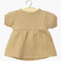 Babies - Robe Faustine à manches ballons "Latte" pour poupon Babies