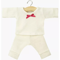 Gordis - Pyjama Morgan "Ecru" avec petit noeud pour poupon Gordis