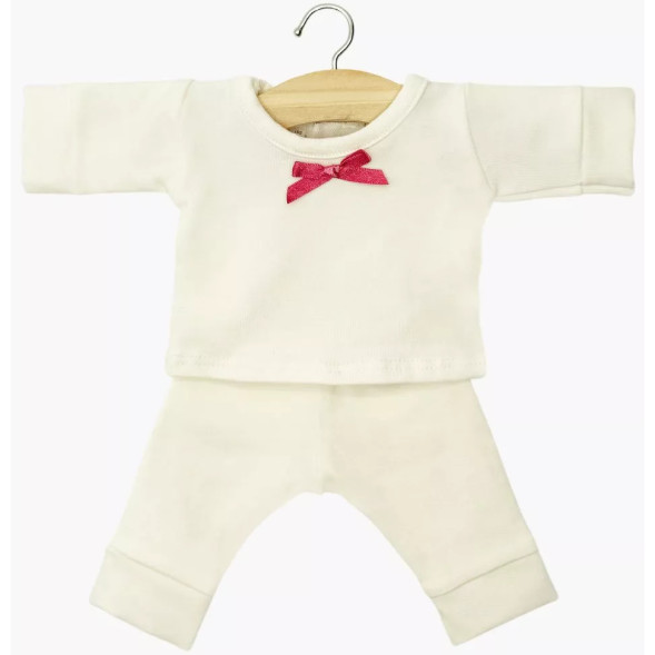 Gordis - Pyjama Morgan "Ecru" avec petit noeud pour poupon Gordis