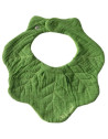 Bavoir rond en coton bio "Kendall the Kale"