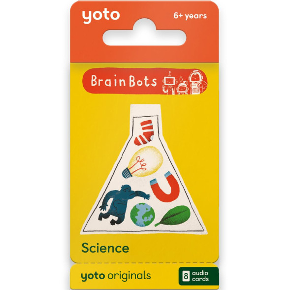 Livre audio pour YOTO "Les Brainbots : La Science" (x8) (6-10 ans)