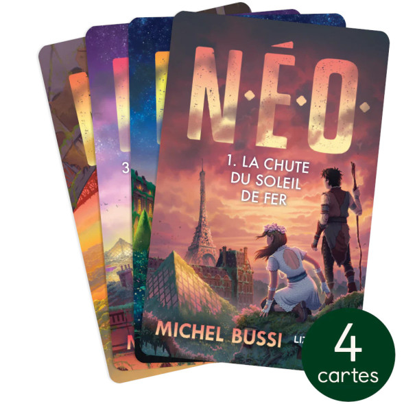 Livre audio pour YOTO "Collection N.E.O L'intégrale" (x4) (10-14 ans)