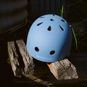 Casque de vélo enfant (3-7 ans) "Matte Bleu" Banwood