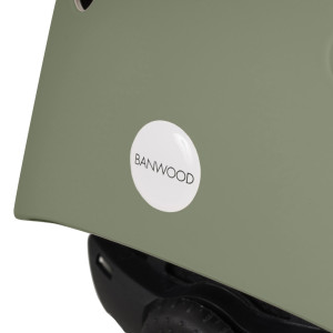 Casque de vélo enfant (3-7 ans) "Matte Vert Forêt" Banwood