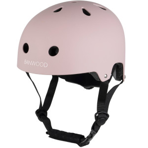 Casque de vélo enfant (3-7 ans) "Matte Rose Poudré" Banwood