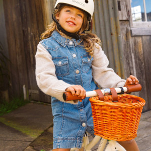 Casque de vélo enfant (3-7 ans) "Matte Crème" Banwood