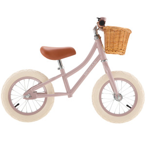 Draisienne en acier First Go (2,5-5 ans) "Rose Poudré" Banwood