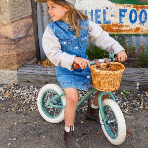 Draisienne en acier First Go (2,5-5 ans) "Vert Forêt" Banwood
