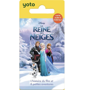 Livre audio pour YOTO "Disney : La Reine des Neiges et 8 aventures" (5-8 ans)