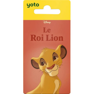 Livre audio pour YOTO "Disney Le Roi Lion"