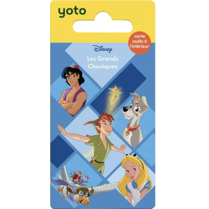 Livre audio pour YOTO "Disney : Les Grands Classiques" (5-8 ans)