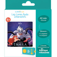 Livre audio pour Lunii "Défi vilain : échappe à Ursula !" (5 ans et +)