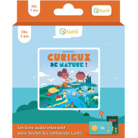 Livre audio pour Lunii "Curieux de nature" (7 ans et +)