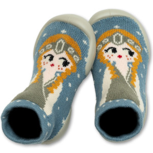 Chaussons Chaussettes à semelle souple "Astrid" Collégien
