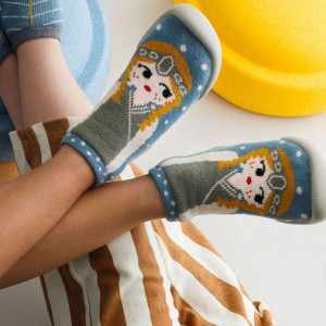 Chaussons Chaussettes à semelle souple "Astrid" Collégien
